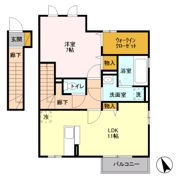 サンホープ倉 Aの間取り画像