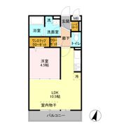 アンクレージュ Ⅱの間取り画像