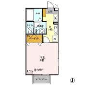 セジュールSAの間取り画像