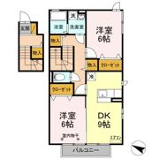 カーサクラールの間取り画像