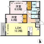 D-RESIDENCE府中桜通りの間取り画像