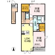 エクセルⅡの間取り画像