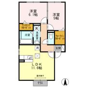 プロニティ峰東の間取り画像