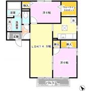 アンシャンテオオギの間取り画像