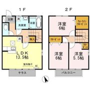 アブニール新涯 D棟の間取り画像