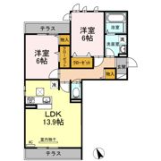 D-roomCIIIの間取り画像