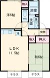 ソレイユDAITOの間取り画像