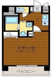 アブニール小田原の間取り画像