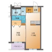 サンフェアリーの間取り画像