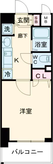 プレサンス神戸プレシャスの間取り画像