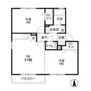 リバーサイドⅢの間取り画像