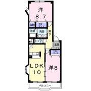 フランパレの間取り画像