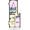 フランパレの間取り画像