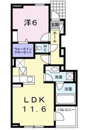 プラウド シティ 南大塚Bの間取り画像