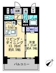 ルスト栗林町の間取り画像