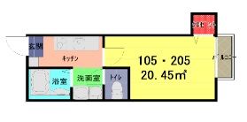 アークガーデン春日部の間取り画像