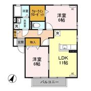 ロイヤルパレス Ⅱの間取り画像