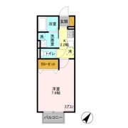 D-room24 Bの間取り画像