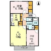 ハーベストウェル A棟の間取り画像