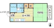 ラポール弐番館の間取り画像