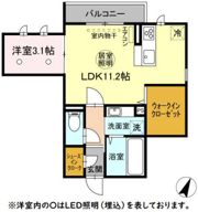 ルミールおおたかの間取り画像