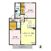ヒルズ・加茂川の間取り画像