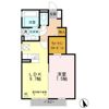 クレセント・ルナピエナ ルナピエナの間取り画像