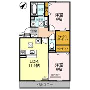 セジュールクオンの間取り画像