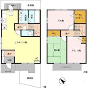 ユーキャンハイツ Ⅱ A棟の間取り画像