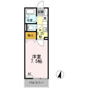 セジュールハゴロモ A棟の間取り画像