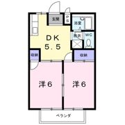 アーバンハイツCの間取り画像