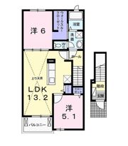 グローヴⅠの間取り画像