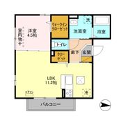 ソレーユ ヒロの間取り画像