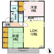 ハイツ大宮の間取り画像