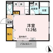 セジュールSFK B棟の間取り画像