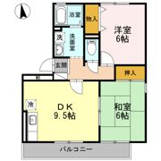 メルベーユ前田の間取り画像