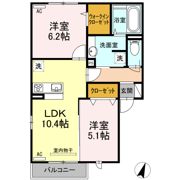 グレイスルポ A棟の間取り画像