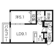 ドルチェ621の間取り画像