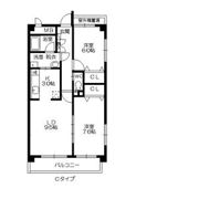 ダノイ美崇の間取り画像