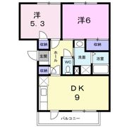 ニューエルディム土居の間取り画像