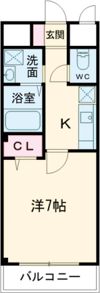 アライブ キノの間取り画像