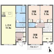 ジュネス・youtoⅡの間取り画像