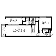 グランオルセーS8の間取り画像