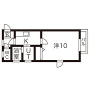 ウッド ベル(wood bell)の間取り画像