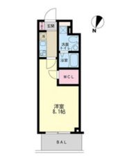 セレニテ神戸元町の間取り画像