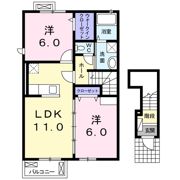 ジュネス原2番館の間取り画像