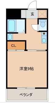 ミューズコートの間取り画像