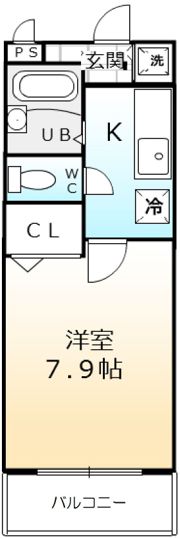ルーチェⅡ番館の間取り画像