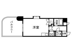 クレアトール百道の間取り画像