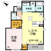 オーベル志家町の間取り画像